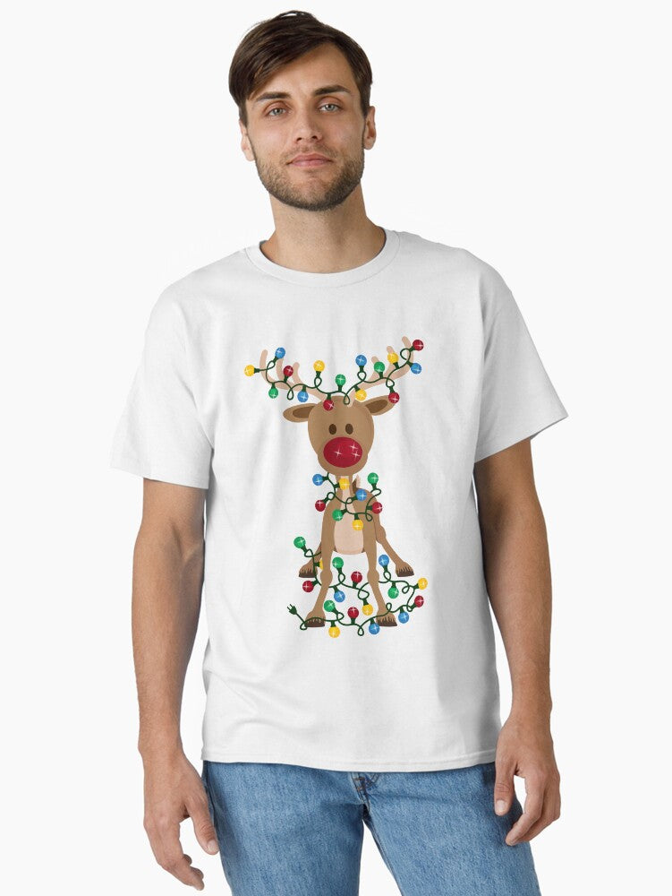 Adorable Reindeer Classic TShirt T-Shirt | Premium Graphic | Limited Christmas Style