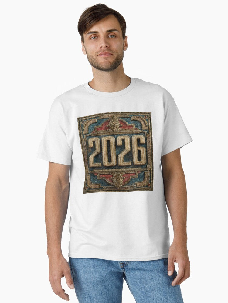 Art deco 2026 Classic T Shirt T Shirt Premium Print Gift Ready