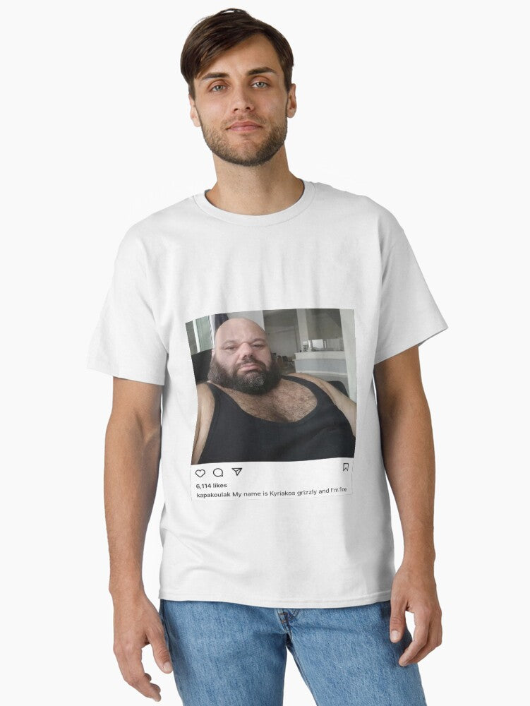 Kyriakos Grizzly is fine Classic T Shirt T Shirt Premium Print