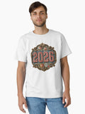 Rococo frame 2026 Classic T Shirt T Shirt Comfort Fit Daily Wear