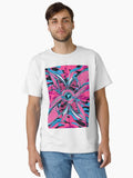 Abstract Glitch Camo Pattern Design Classic T Shirt T Shirt Trending 2025 Daily Comfort