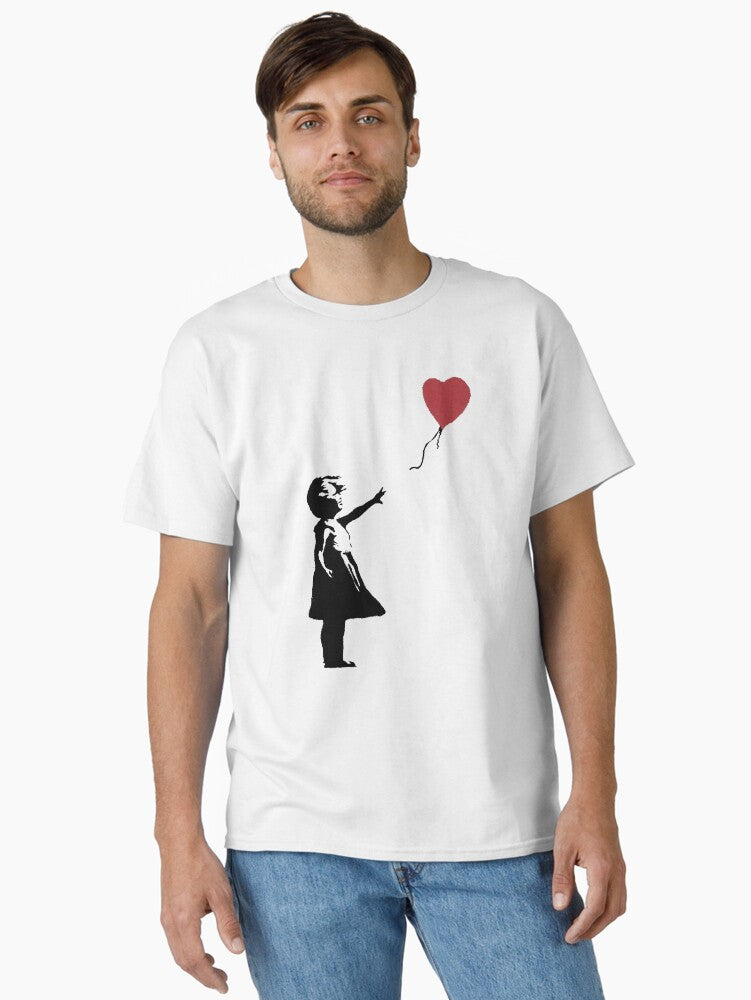 Girl With Balloon Banksy Classic Shirt T Shirt US Market