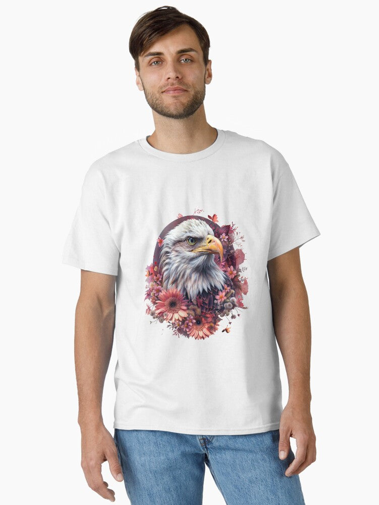Collage Wall Art shirt Design Bald Eagle Classic Shirt T Shirt Clean Design