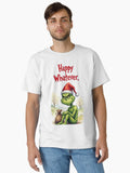 Grinch Funny Sarcastic Christmas Happy Whatever Art Classic T Shirt T Shirt Holiday Trending Christmas Season Pick