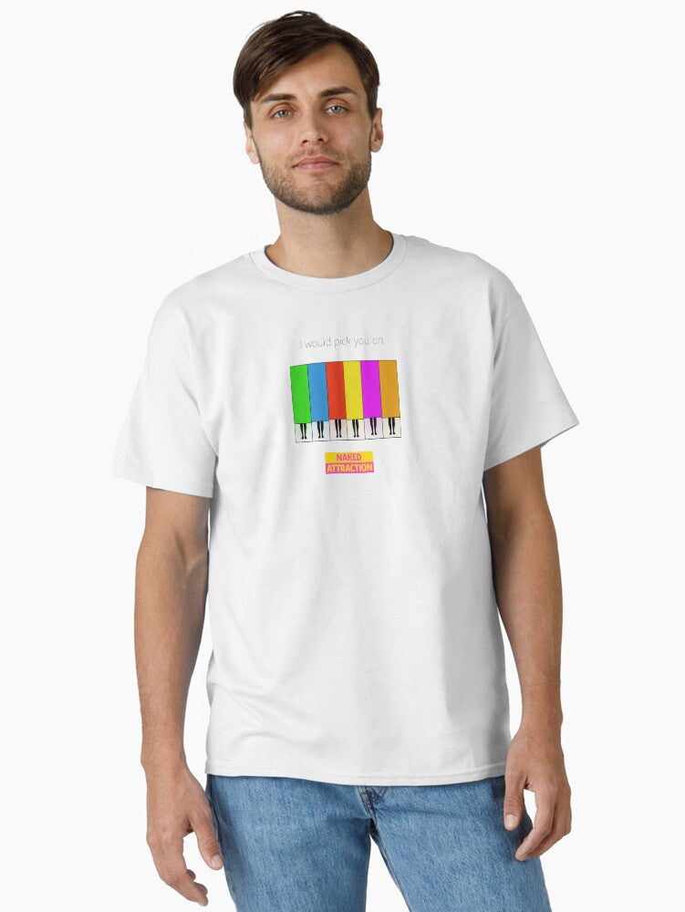 I would pick you on Naked Attraction People in Boxes females Classic Shirt T Shirt Clean Design