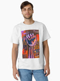 STOP HUNGER Classic Shirt T Shirt Peace Message