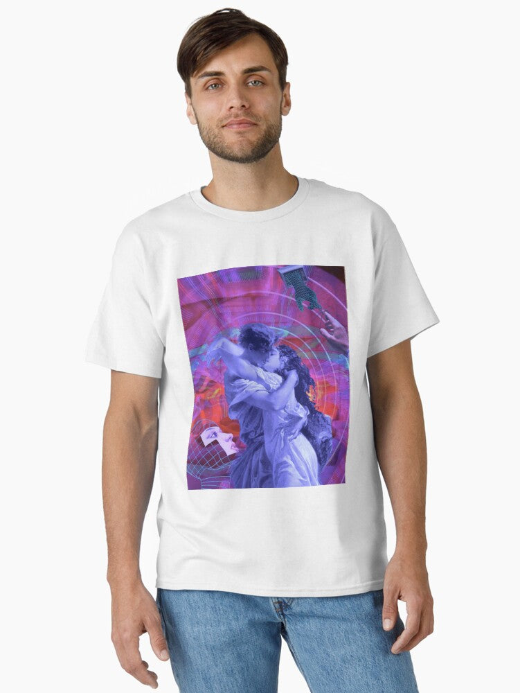 Vaporwave Collage Classic T-Shirt | Premium Unisex T-Shirt, Trending Graphic Tee