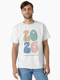 Retro 2026 New Year Same Old Symptoms Chronic Illness Holiday Gift Classic T Shirt T Shirt Trending US Modern Aesthetic