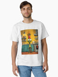 A Valentine Frog with Flowers Balancing Love Humor and Kitchen Charm in a Whimsical Scene Classic Shirt T Shirt US Marke