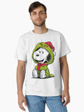 Snoopy Christmas 2025 Snoopy Meets the Grinch Festive Holiday Mashup Classic T Shirt T Shirt Holiday Trending Christmas