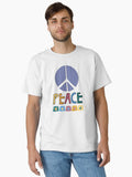 Peace simply Classic Shirt T Shirt Clean Design
