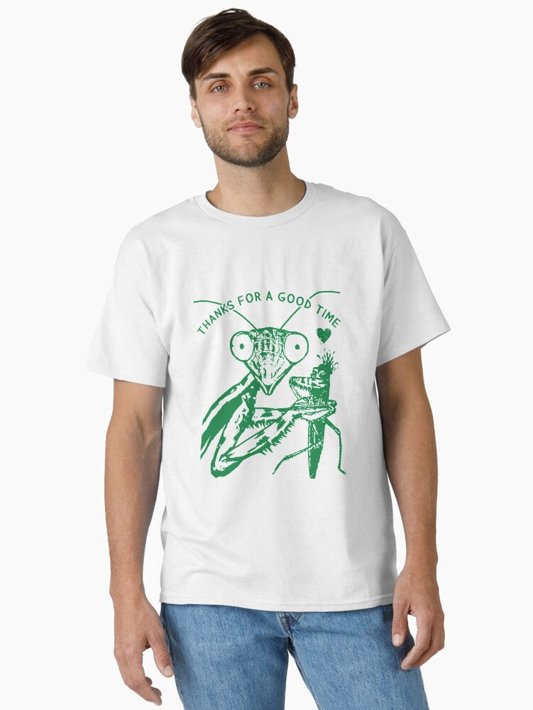 Praying Mantis Cool Graphic Funny Saying Insect Offensive Sexual Pun Breakup Womens Ladies Cute Hilarious Slogan Weird O