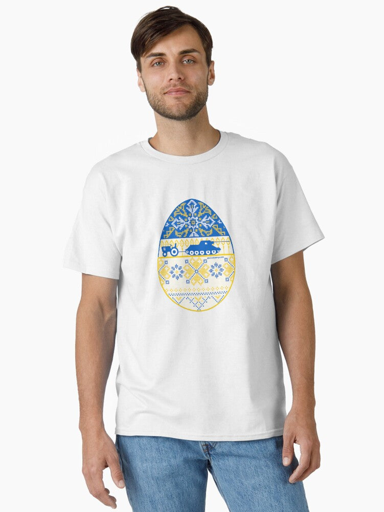 Pysanky for Ukraine all proceeds donated Classic Shirt T Shirt Clean Design