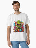 Grinch Candy Pop Art Cool Christmas Colorful Illustration Design Classic T Shirt T Shirt Holiday Trending Christmas Seas