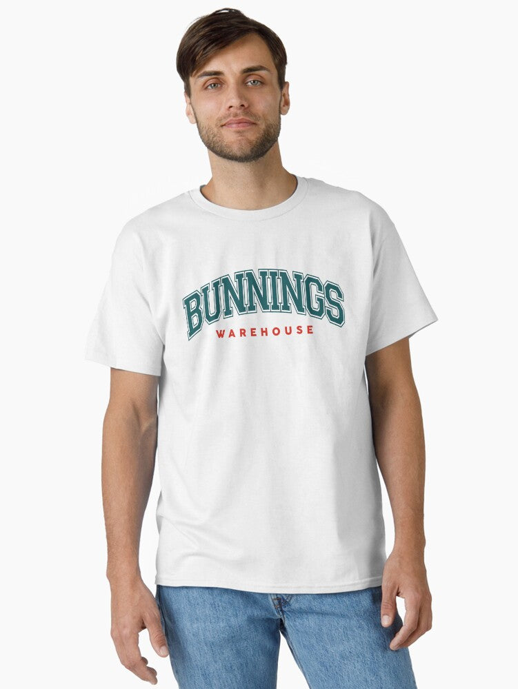 B Warehouse Australia College Patch Classic T Shirt