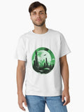 Living On Mars Sci-fi Classic T-Shirt | Premium Unisex T-Shirt, Trending Graphic Tee