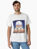Retro Futurism Spaceship Classic T-Shirt | Premium Unisex T-Shirt, Trending Graphic Tee