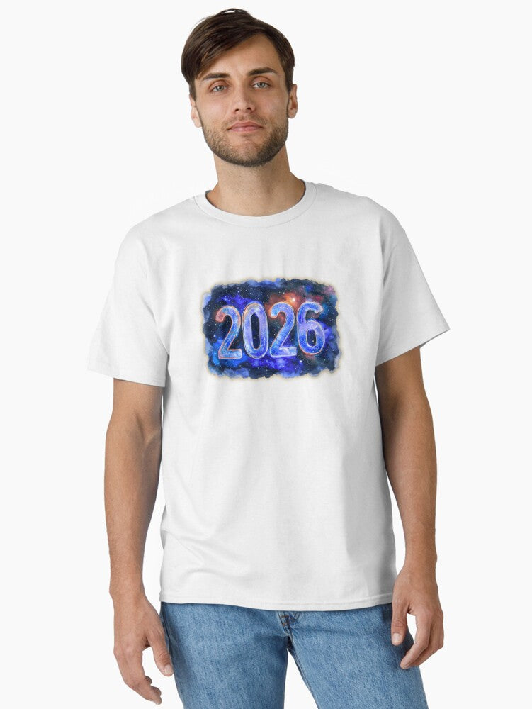 2026 Watercolor Space Mood Classic T Shirt T Shirt Trending US Gift Ready