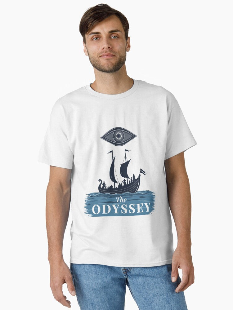 The Odyssey Boat Illustration Art Classic T Shirt T Shirt Viral TikTok Daily Wear