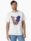 American Bald Eagle Flag Classic Shirt T Shirt US Trend