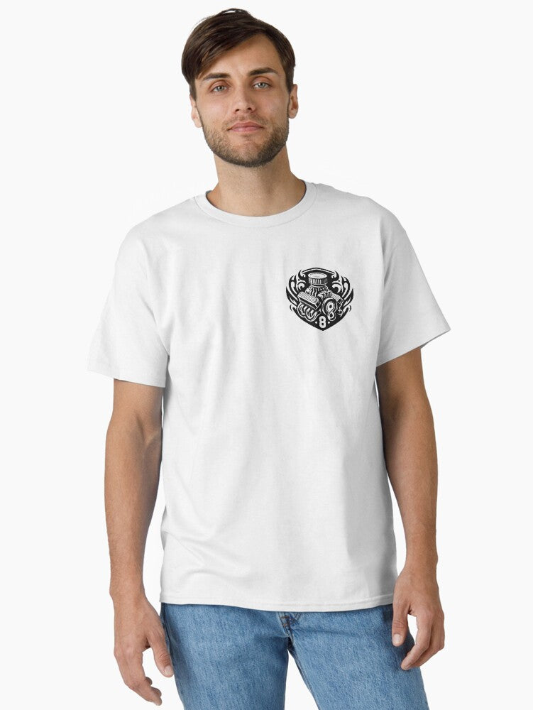 Gearhead Petrolhead v8 engine Classic T Shirt T Shirt High Search Demand Best Seller Look