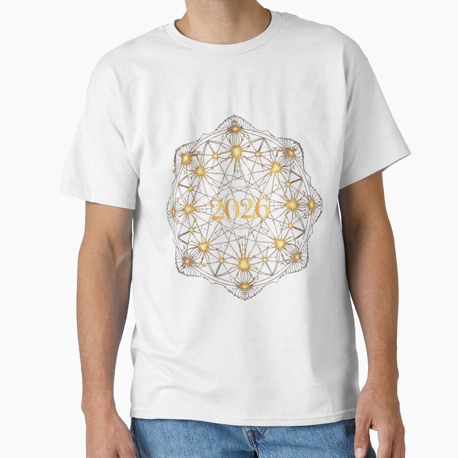 2026 Sacred Geometry Manifestation Portal by sa-prints Unisex T-shirt, Sweatshirt, Hoodie, Long Sleeve Tee