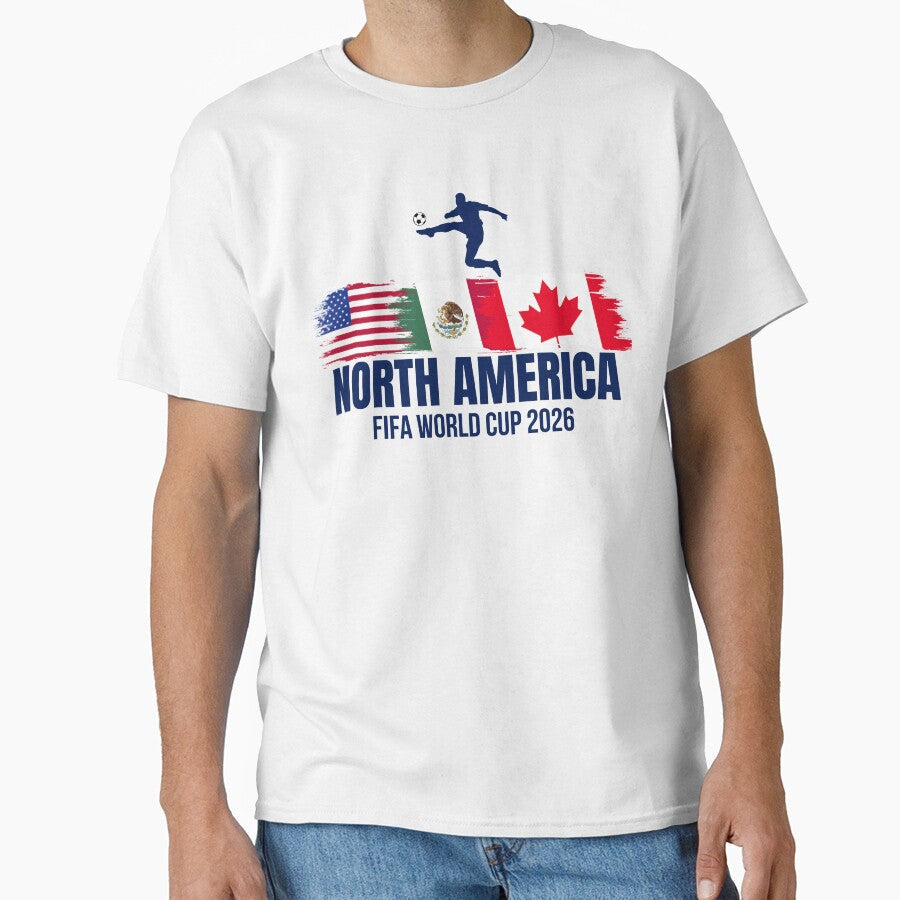 2026 North America Soccer World Tour - USA Mexico Canada by KristineKaren Unisex T-shirt, Sweatshirt, Hoodie, Long Sleeve Tee