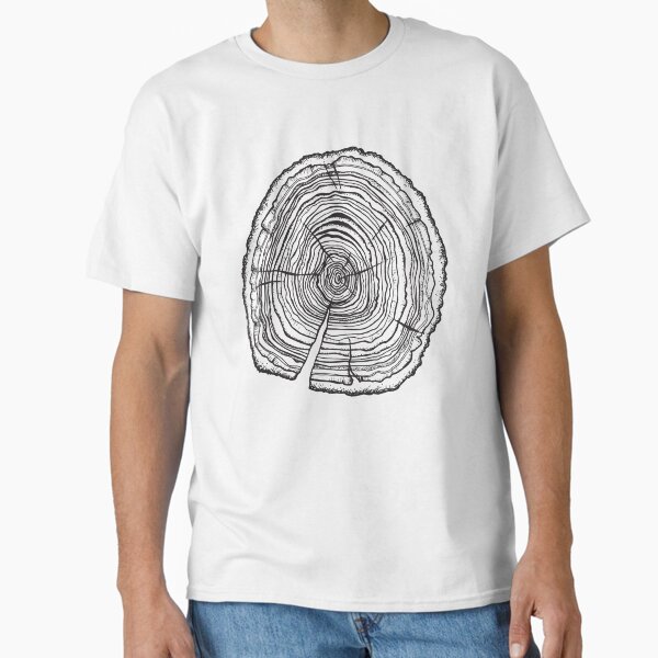 Tree Rings Classic T-Shirt for Sale by TimCheesebrow