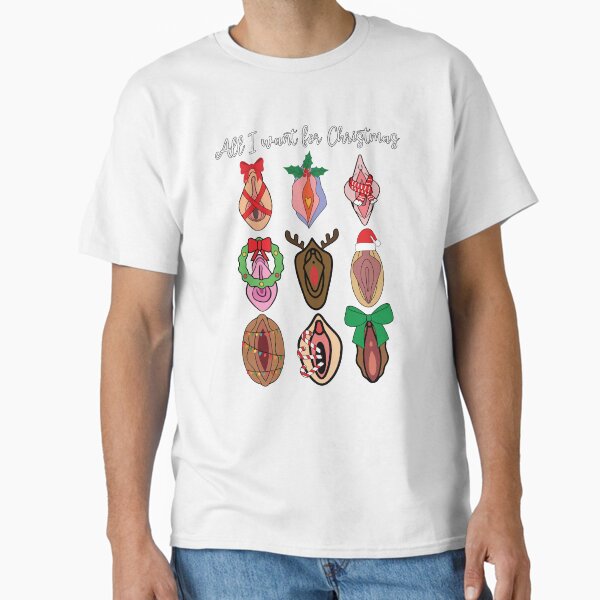All I Want For Christmas Classic TShirt T-Shirt | Vintage Christmas Look | Perfect For Daily Wear