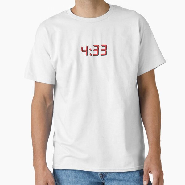 4’33” John Cage Silence Classic T-Shirt for Sale by yourfriendashna
