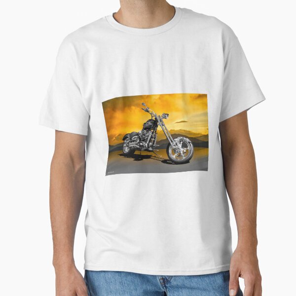 Custom Chopper MC Classic T-Shirt for Sale by DaveKoontz