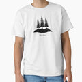 Three Pines - For Fans of Louise Penny or the Great Outdoors Classic T-Shirt for Sale by GoodTimeJohnny