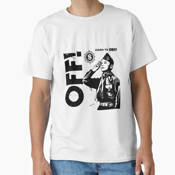 Off! Band Learn to Obey Classic T-Shirt for Sale by Sanidaarts