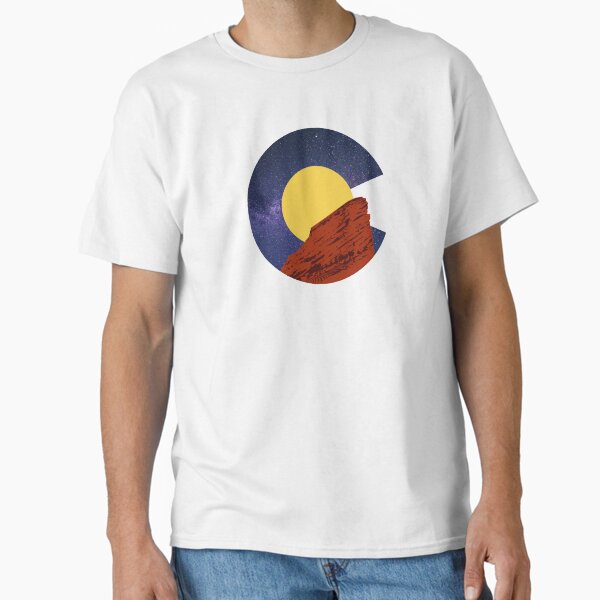 Red Rocks Amphitheater Morrison, Colorado C Photo Classic T-Shirt for Sale by KlehmInTime