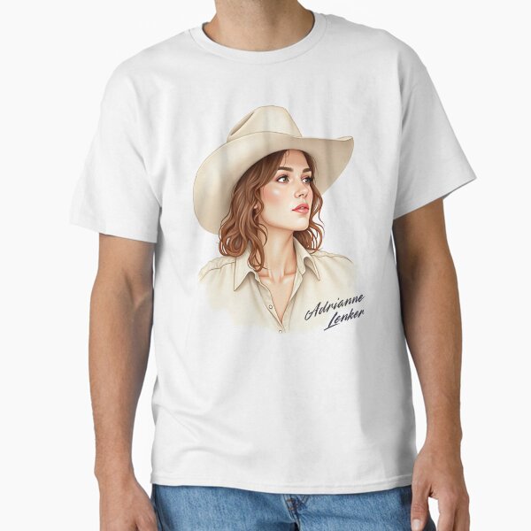 Adrianne Lenker cow boy hat  Classic T-Shirt for Sale by Waseemkhan86