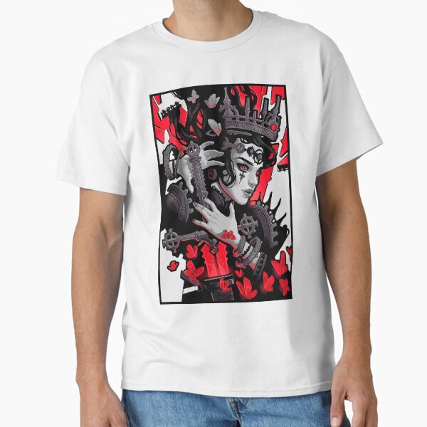 Vaporwave Beauty Queen Traditional Fine Art Classic T-Shirt by OWLvision33