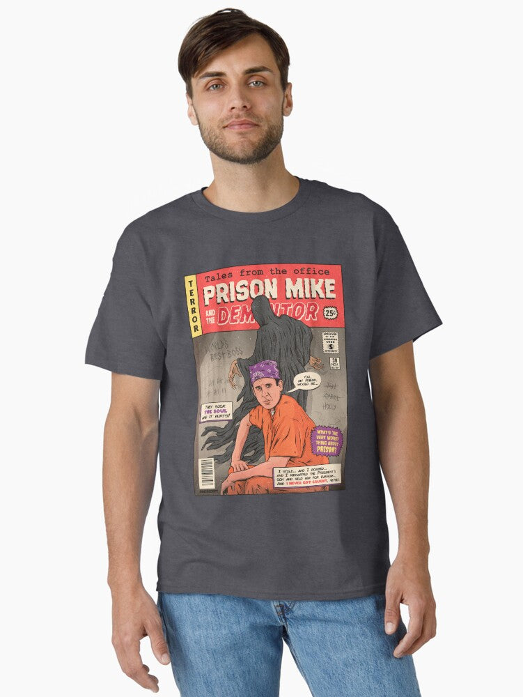 Prison MIKE the Office Classic T Shirt T Shirt Minimal Artwork
