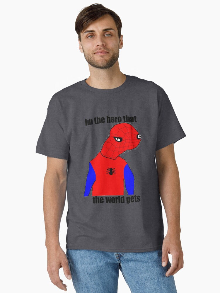 Spooderman Classic T-Shirt | Premium Unisex T-Shirt, Trending Graphic Tee