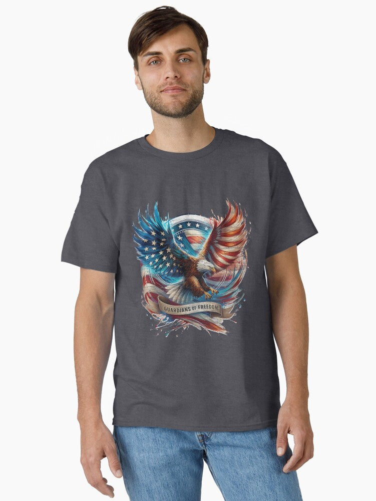 United We Stand Guardians Of Freedom Classic Shirt T Shirt Minimal Style