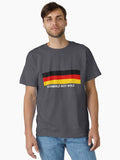 Schwarz Rot Gold Deutschland Classic Shirt T Shirt Minimal Style
