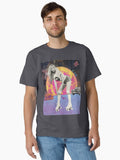 Moon Roller Retro Poster Classic T-Shirt | Premium Unisex T-Shirt, Trending Graphic Tee