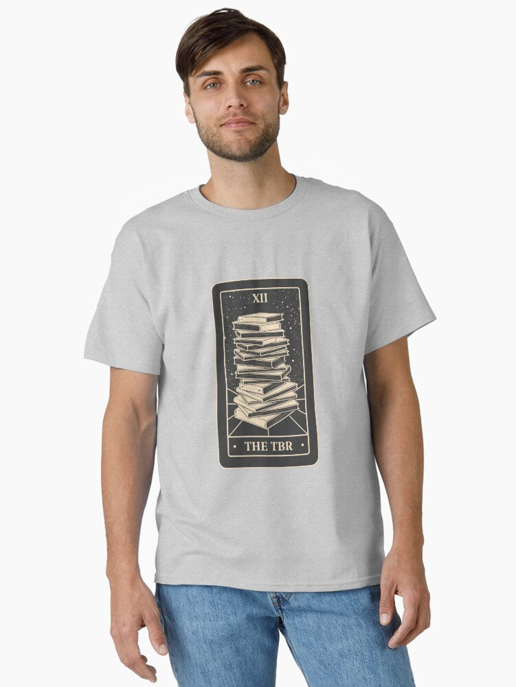 Bookish Tarot The TBR Black Edition Classic T Shirt T Shirt Trending 2025 Daily Comfort