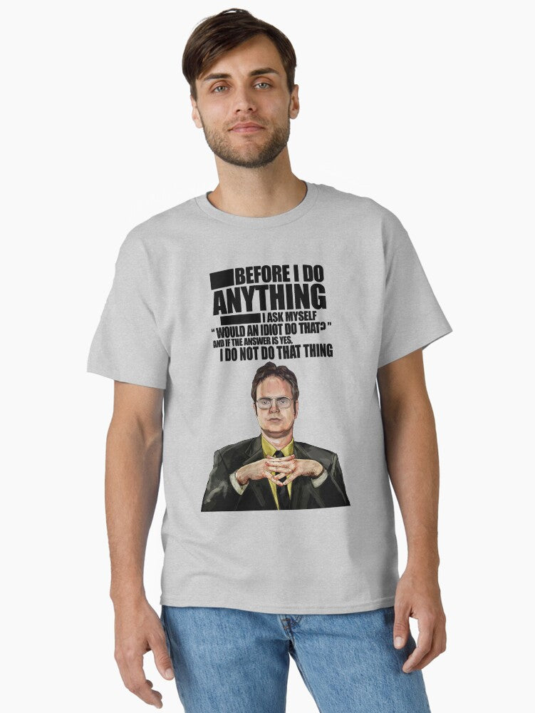 The Office Dwight K Schrute Classic T Shirt T Shirt Generic Icon Style