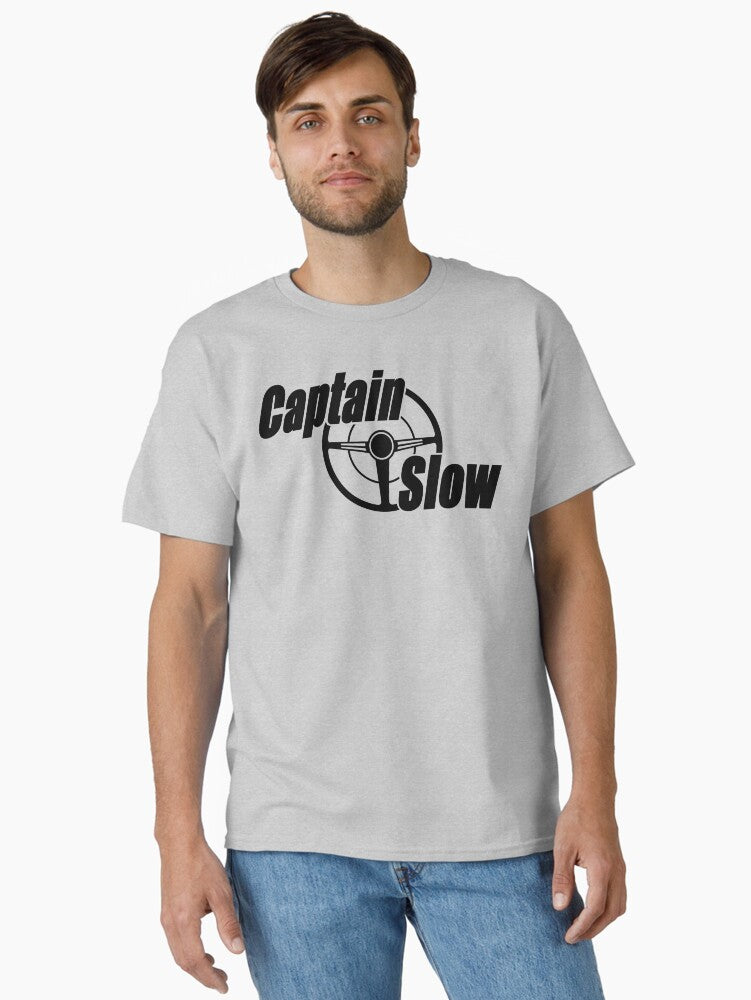 Captain Slow Classic black logo Classic T Shirt T Shirt Viral TikTok Fan Favorite