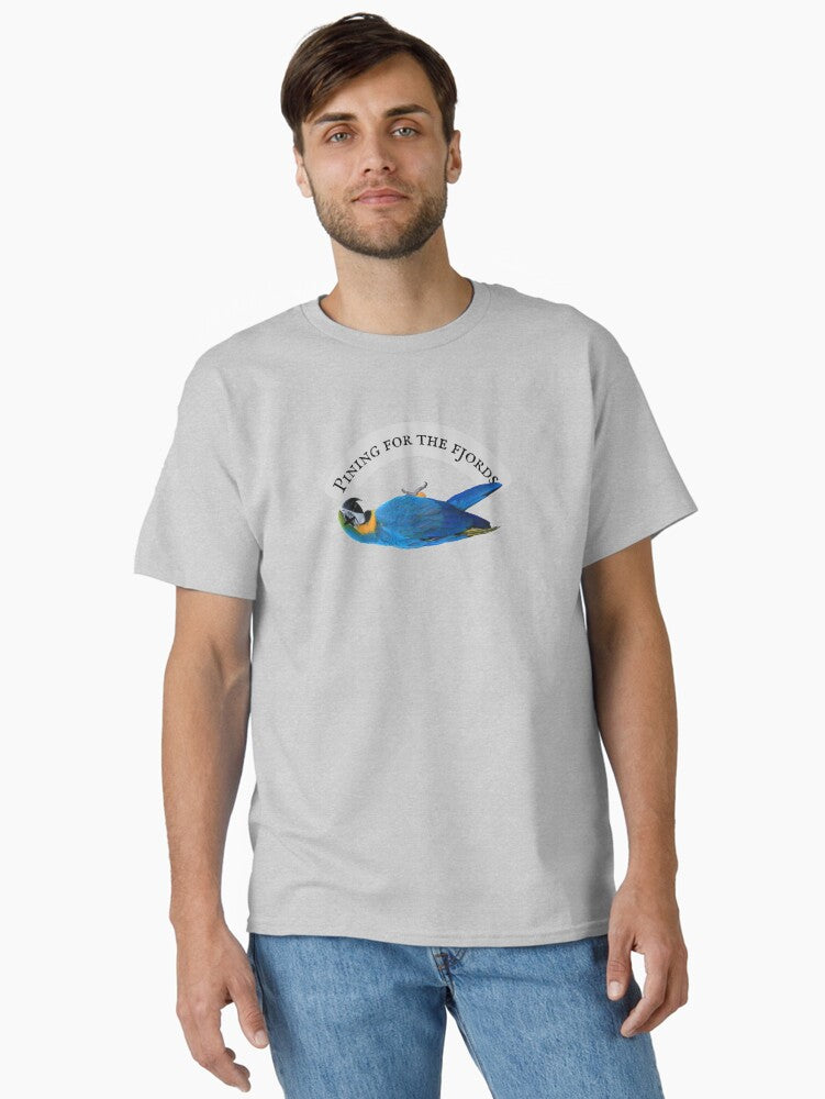 Pining for the Fjords Dead Deceased Parrot Bird Classic T Shirt T Shirt Clean Design