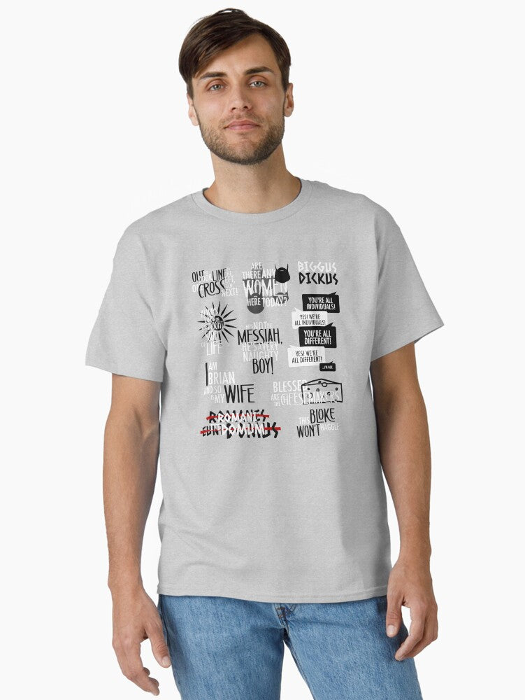 Monty Python s Life of Brian Quotes Classic T Shirt T Shirt US Market