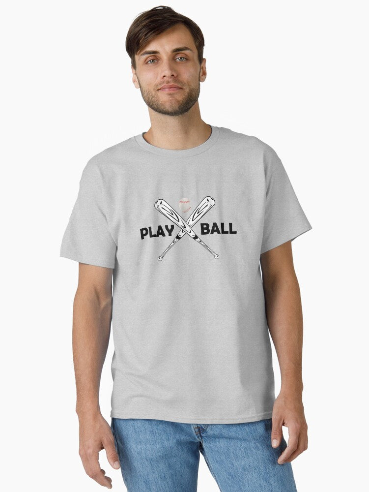 PLAY BALL Classic T Shirt T Shirt Viral TikTok Daily Wear