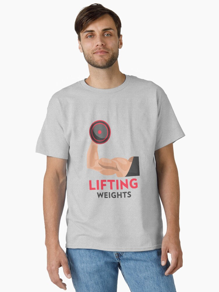 Lifting Weights Classic T Shirt T Shirt Premium Print