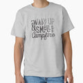 wake up and smell the campfire Classic T-Shirt for Sale by cabinsupplyco