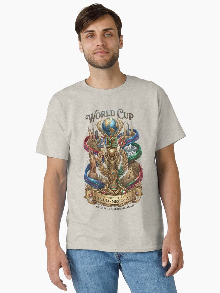 FIFA World Cup 2026 Host Nations Trophy Classic T-Shirt
